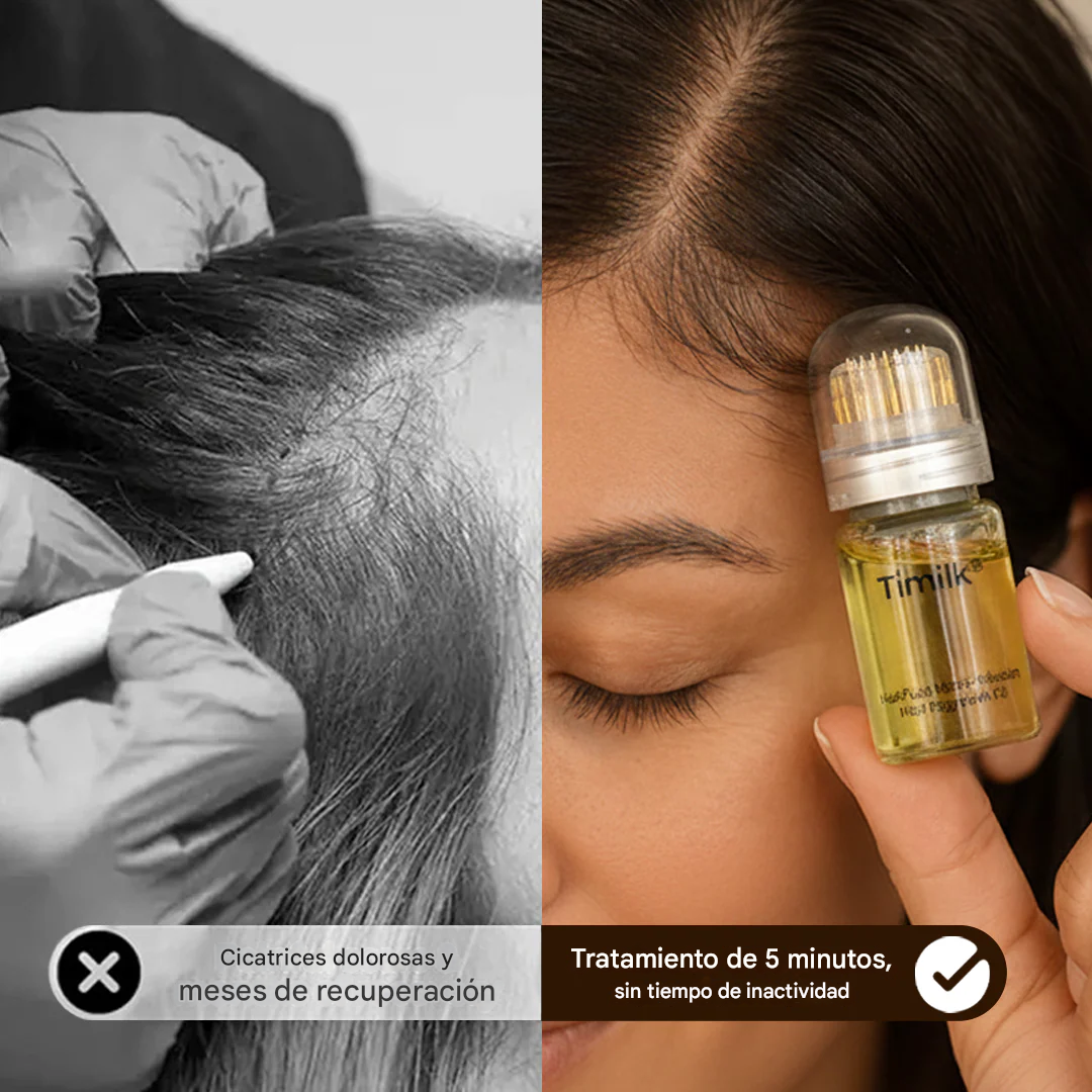 Kit de regeneración capilar por microinfusión Timilk® HairFuse