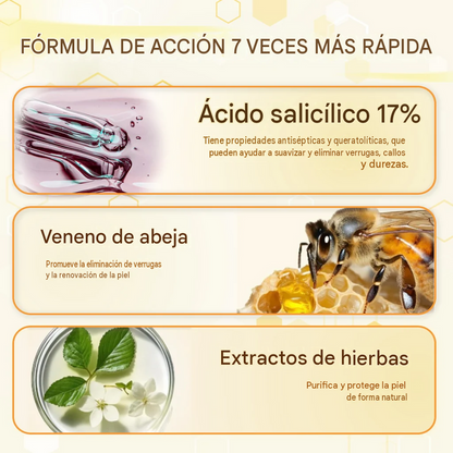 Crema Removedora De Callos Y Durezas Con Veneno De Abeja