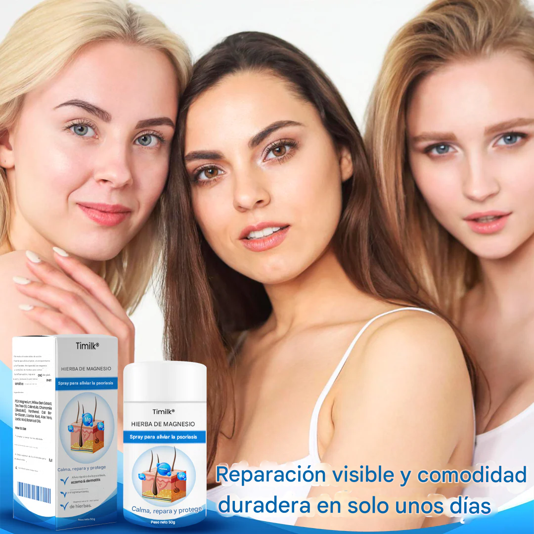 Crema para el alivio de la psoriasis MagnesiumHerb