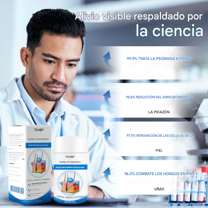 Crema para el alivio de la psoriasis MagnesiumHerb