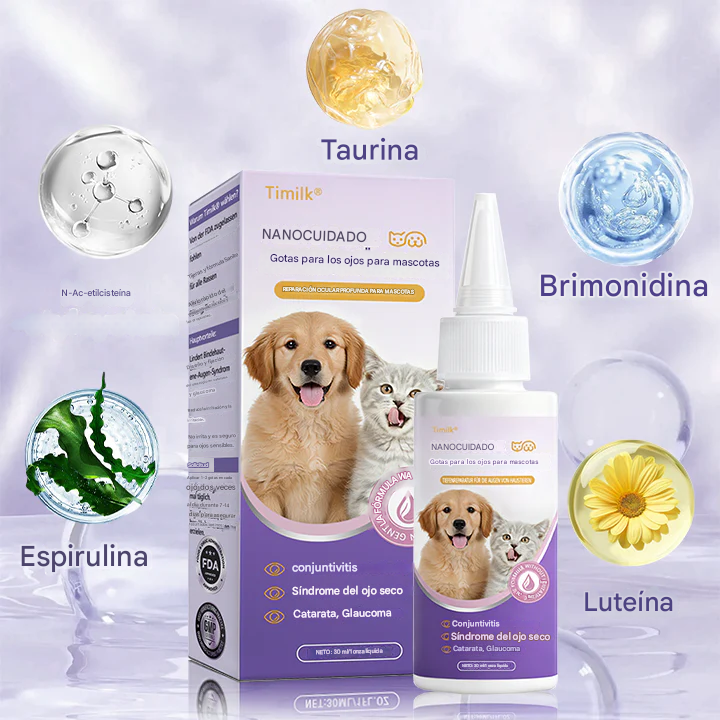 Gotas oftálmicas  NanoCare para mascotas