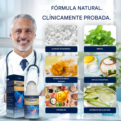PROMO 2x1 - Roll-on Terapéutico De Magnesio