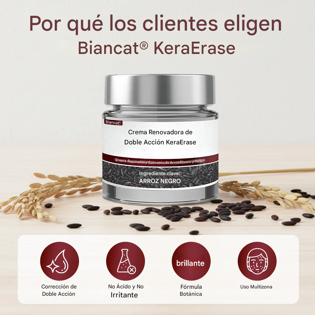KeraErase ®Crema Eliminadora De Verrugas