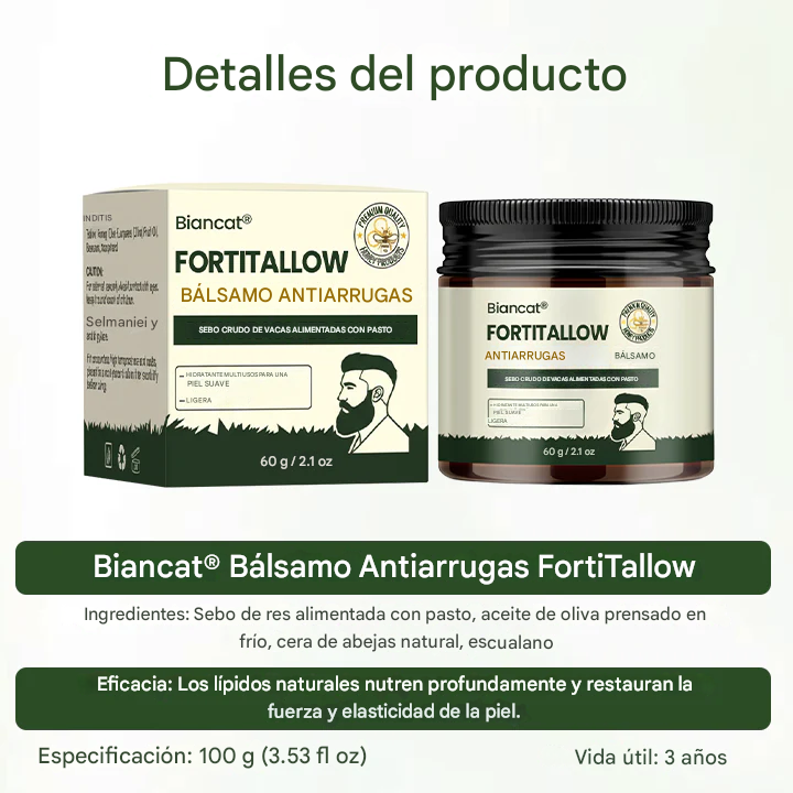 Bálsamo antiarrugas FortiTallow