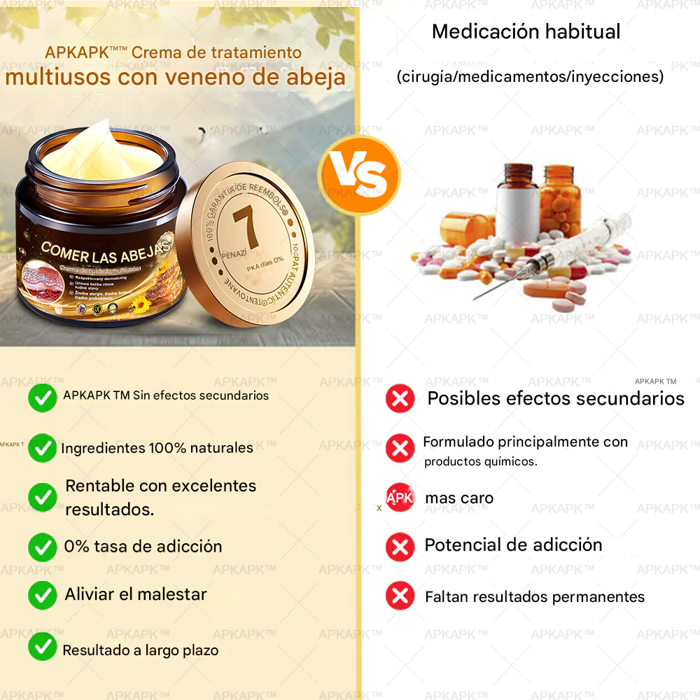 Crema Regeneradora De Piel Con Veneno De Abeja APPAPK®