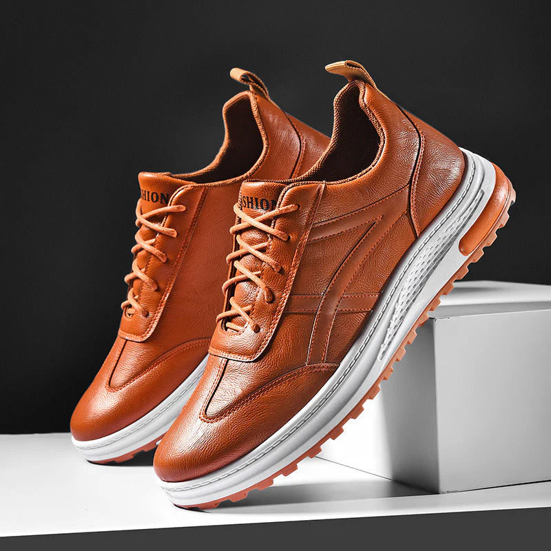 ClassicStride - Zapatos de Cuero Genuino